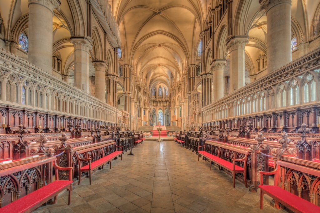 Interior of Canterbury Cathedral