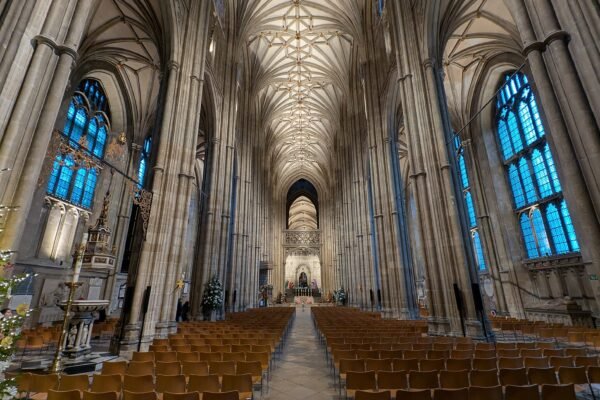 Canterbury Cathedral Interior View