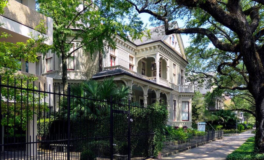 Streetview of Garden District, New Orleans