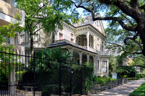 Streetview of Garden District, New Orleans