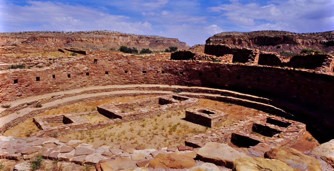 Ruins at Chaco Canyon