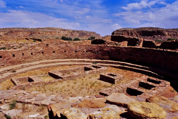 Ruins at Chaco Canyon