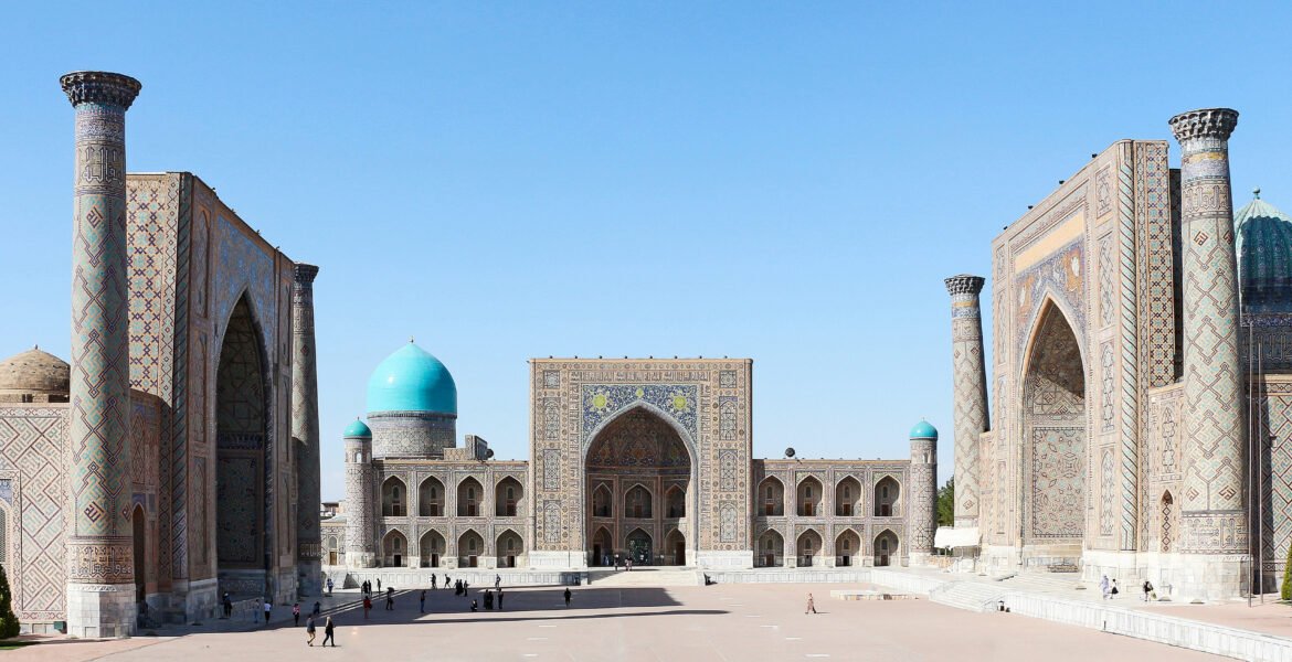 Registan in Samarkand, Uzbekistan