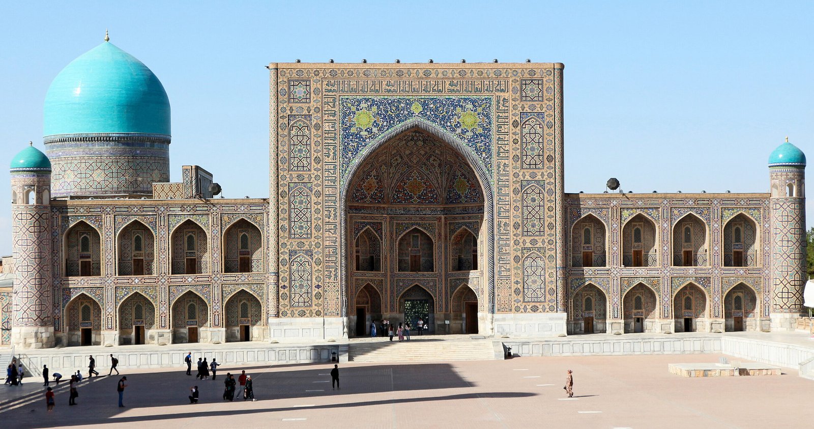 Tilya-Kori Madrasa in Samarkand, Uzbekistan